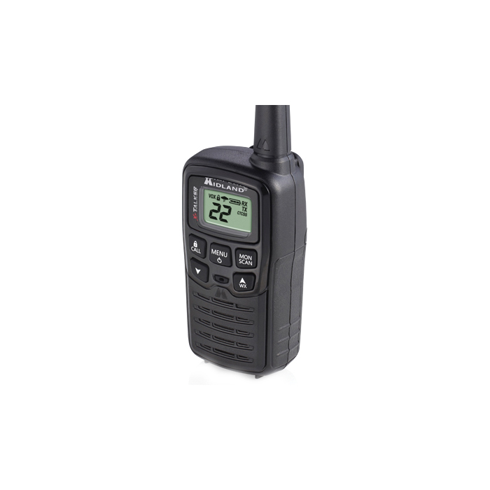 Midland X-TALKER Series T10 Walkie Talkie, 22-Channel, LCD Display - 3