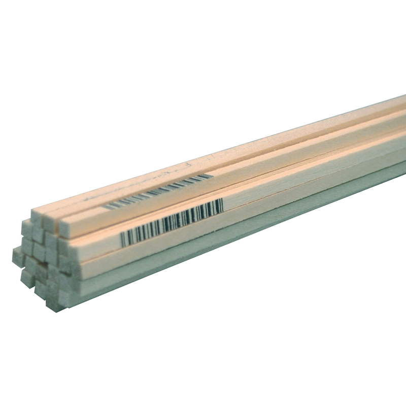 Midwest Products 4044 Wood Strip, 24 in L Nominal, 1/8 in W Nominal, 1/8 in Thick Nominal - 1