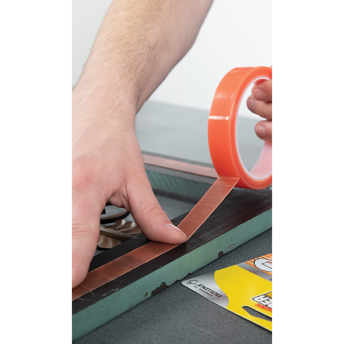 Superglue Corp 11710507 Mounting Tape, 1.8 in L, 0.68 in W, Clear - 1
