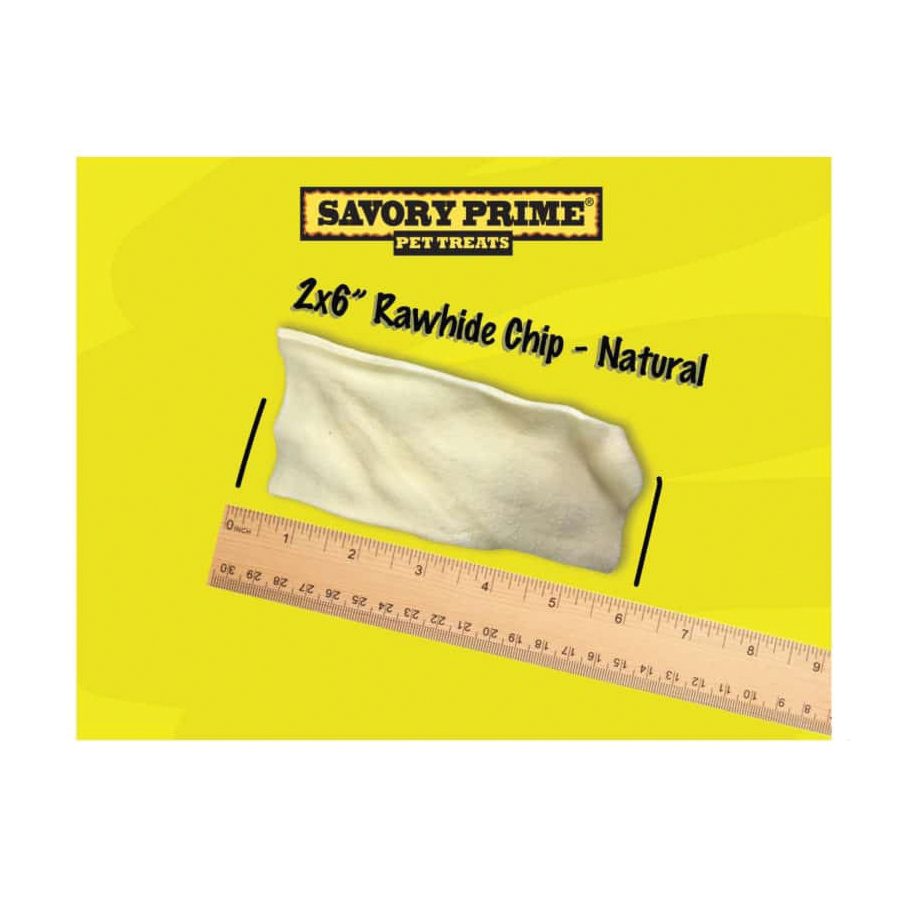 Savory Prime 45 Chips, Rawhide Flavor, 1 lb Bag - 4