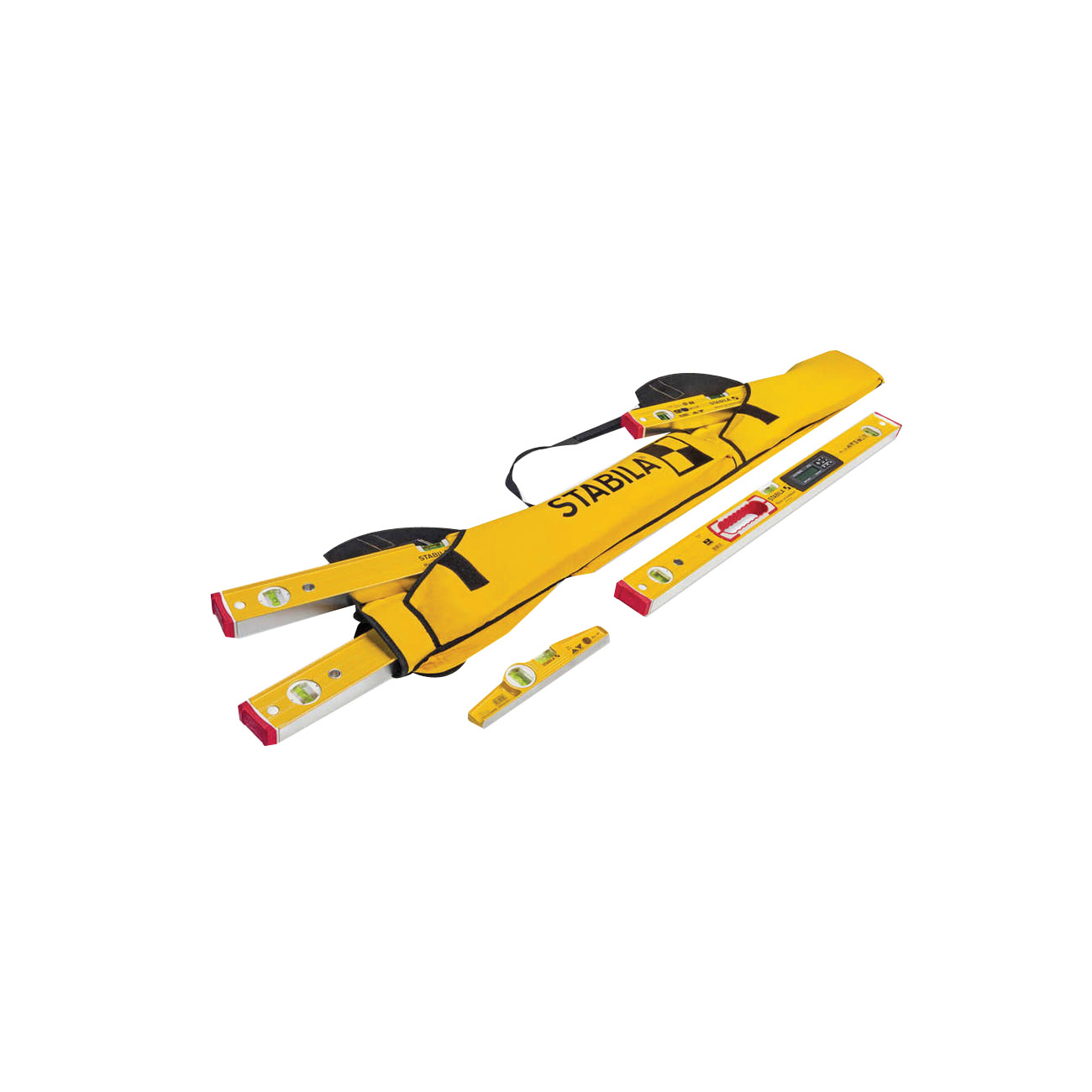 Stabila 30030 Carrying Case, 1-Pocket, Nylon, Yellow - 2
