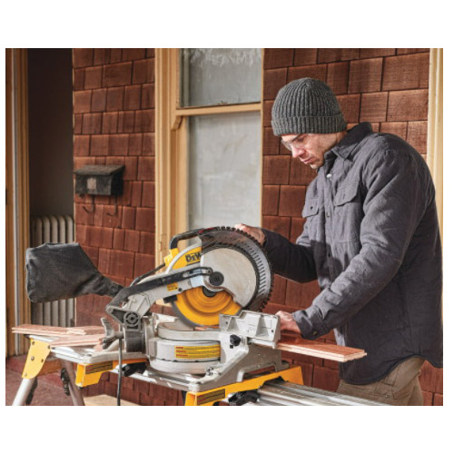 DEWALT DWS713 Miter Saw, 10 in Dia Blade, 5000 rpm Speed, 48 deg Max Bevel Angle - 2