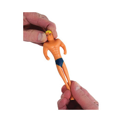 World's Smallest 512 Toy Figure, Stretch Armstrong Muscle Man, 6 Years and Up - 3