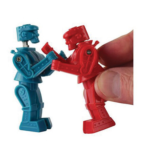World's Smallest 540 Rock'em and Sock'em Robot, 8 years and Up, Blue/Red - 2