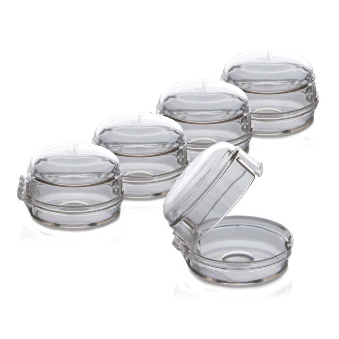 Dreambaby L730A Stove Knob Cover, Plastic, Clear - 2