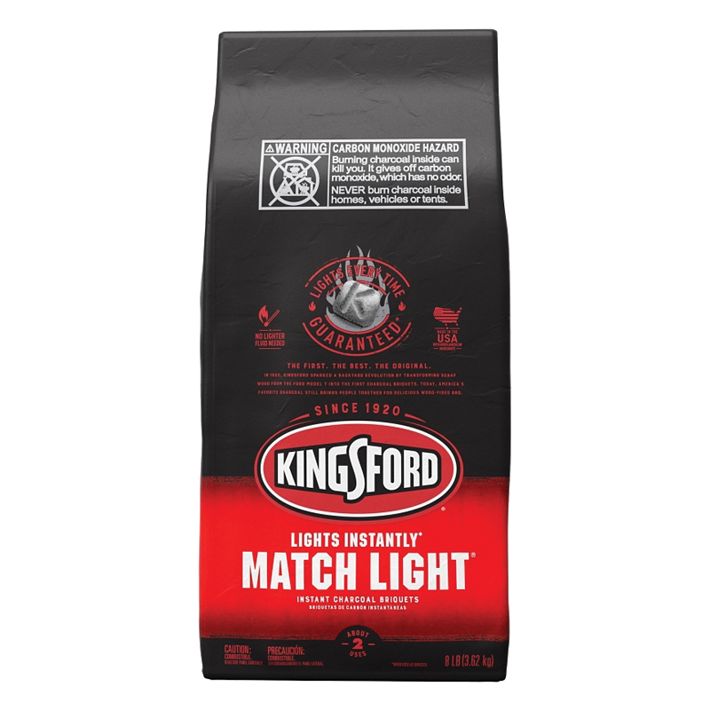Kingsford 32111 Match Briquette, 8 lb Bag - 1