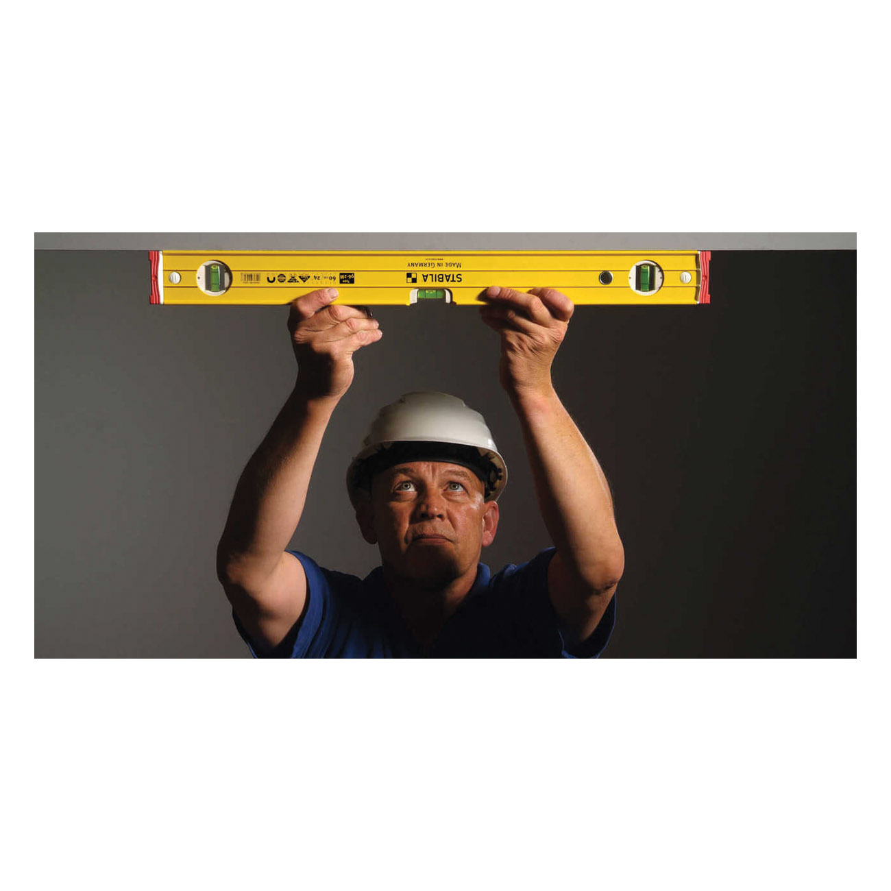 Stabila 38636 Box Beam Level, 36 in L, 3-Vial, Magnetic, Aluminum, Yellow - 3