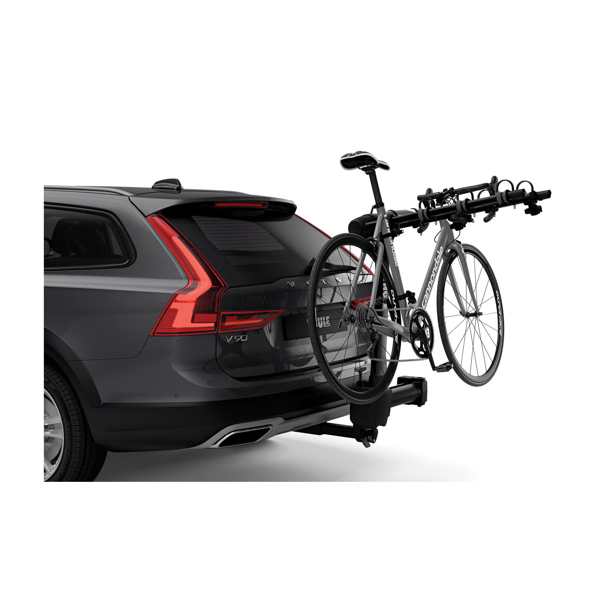 Thule 9027 Hitch Bike Rack, 150 lb Capacity, 42.2 in L, 11 in W, Black - 2
