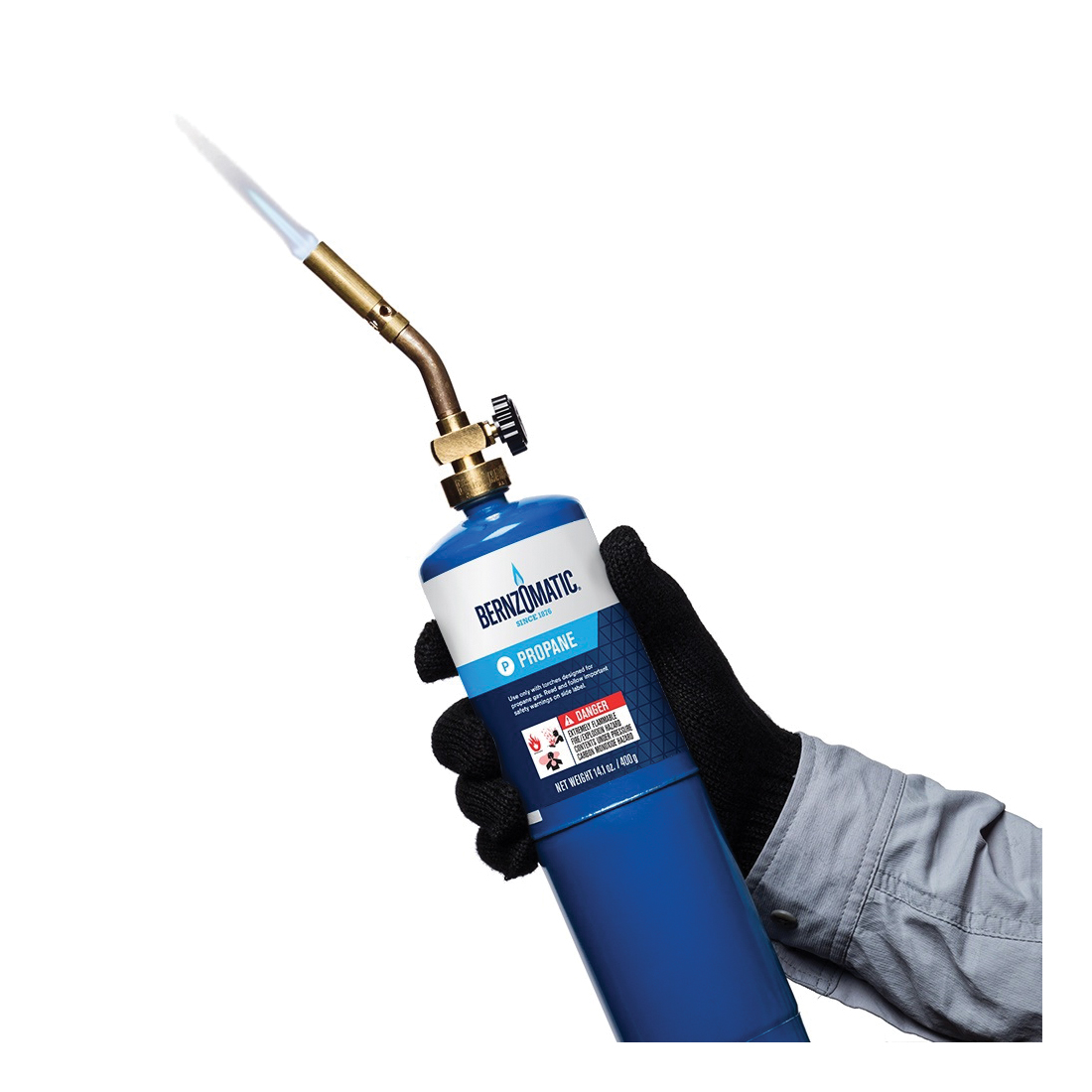 BernzOmatic UL2317 Manual Torch, Brass - 2