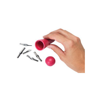 Speedball 041238 Lino Handle, Plastic, Red - 2