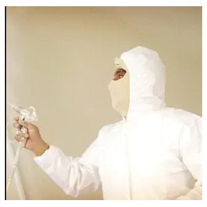 Trimaco SuperTuff 09301-A Painter Spray Socks and Hood, Cotton, Natural - 3