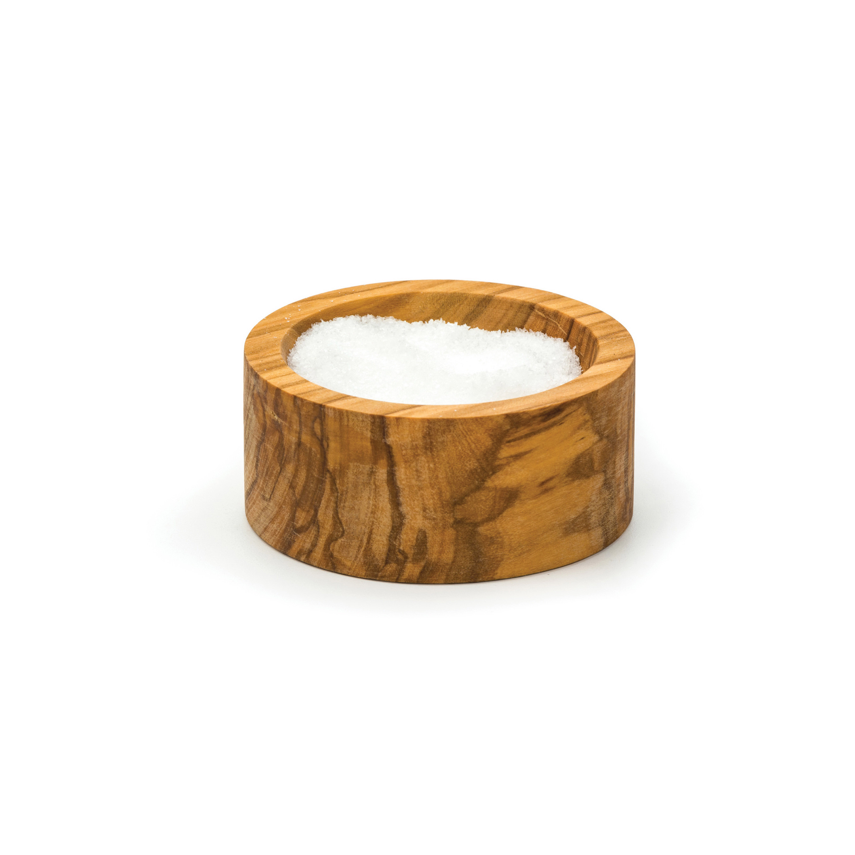 Rsvp International OW-BWL Pinch Bowl, 2 oz, 3 in Dia, Olive Wood - 2