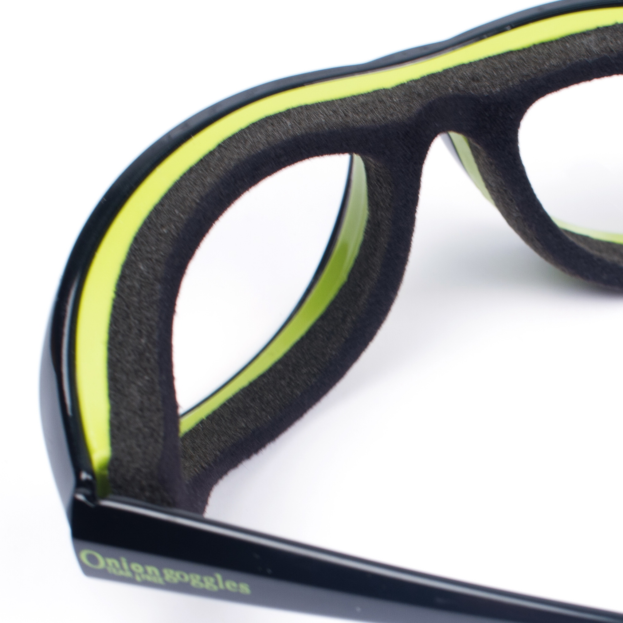 Rsvp International TEAR-BK Onion Goggles, 6 in L, Black - 2