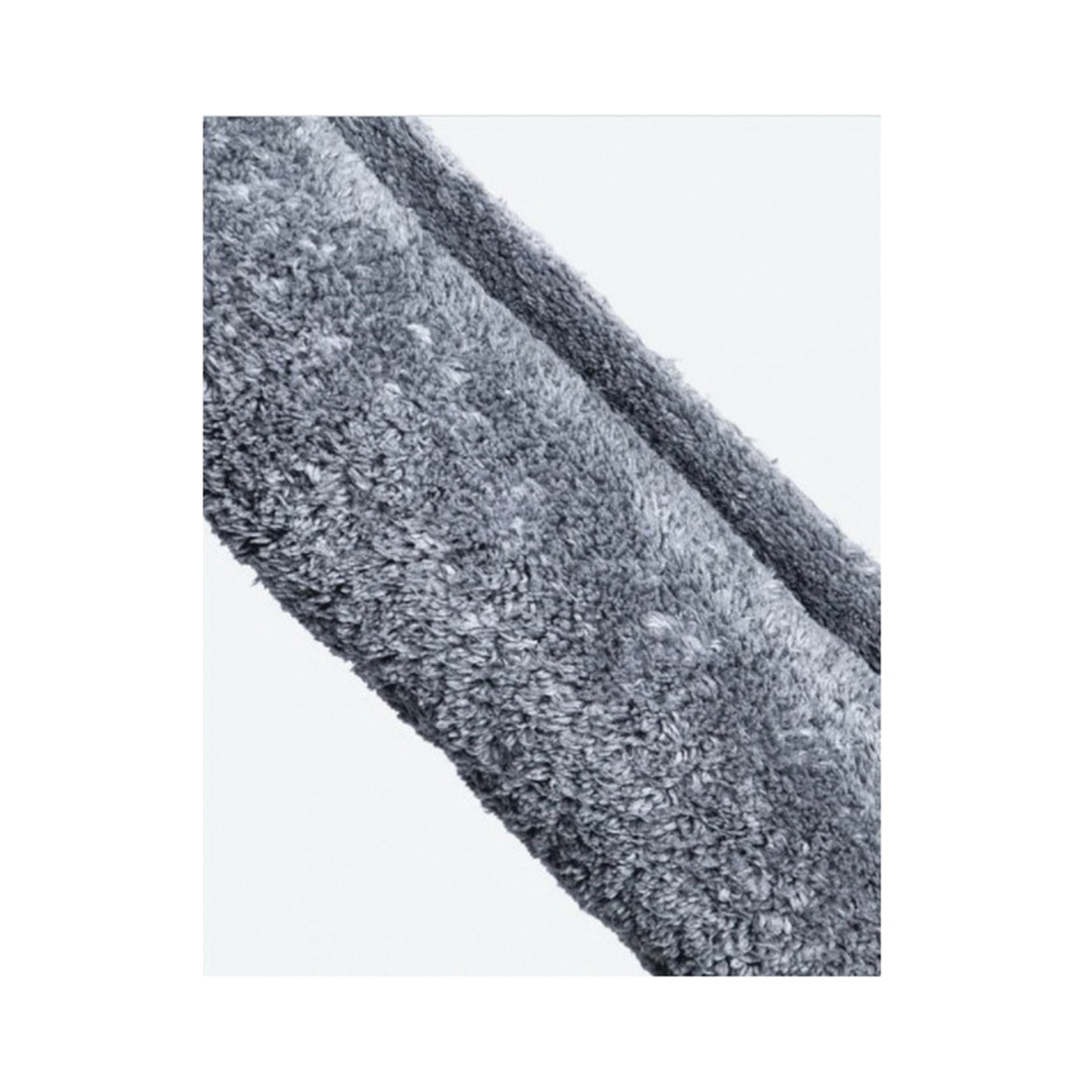 Adam's Polishes WS-MF-GRAY-6 Plush Towel, 16 x 16 in, Microfiber, Gray - 3