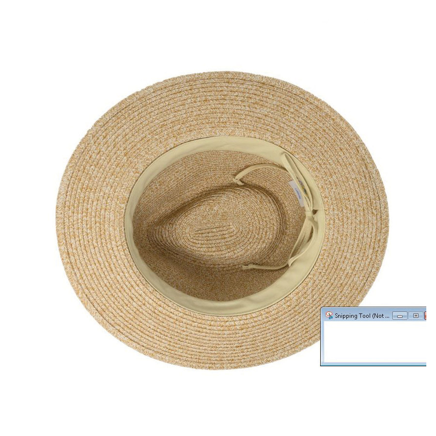 Wallaroo Hat Company CARO-BG Fedora Hat, Women's, Polyester, Beige - 2