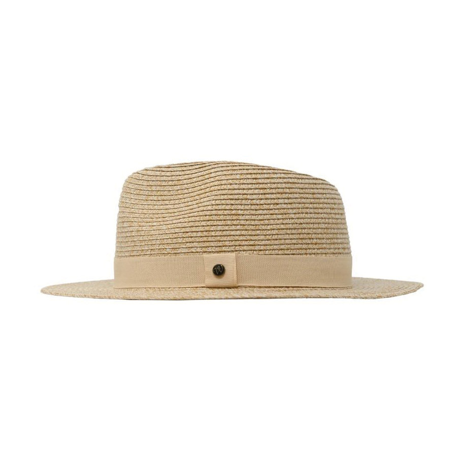 Wallaroo Hat Company CARO-BG Fedora Hat, Women's, Polyester, Beige - 3