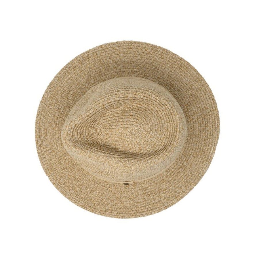 Wallaroo Hat Company CARO-BG Fedora Hat, Women's, Polyester, Beige - 4