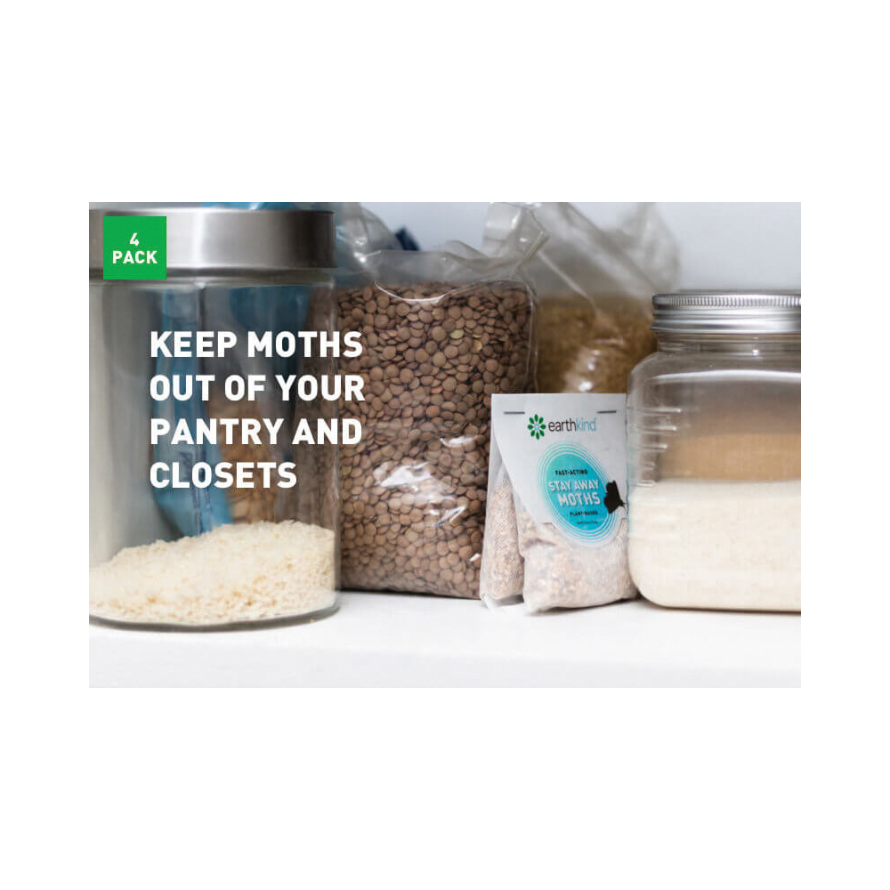 earthkind Stay Away SA1P8TMOT Moth Repellent, Granular, Fresh Herbal Pouch - 2