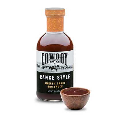 Cowboy 83601 Range Style BBQ Sauce, Sweet, Tangy, 18 oz - 2
