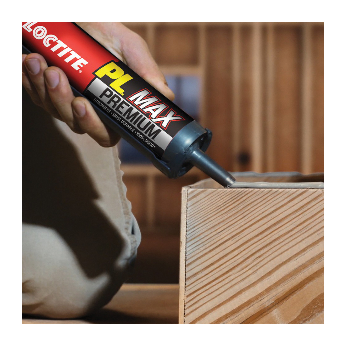 Loctite PL PREMIUM MAX 2292244 Construction Adhesive, Gray, 9 oz Cartridge - 2