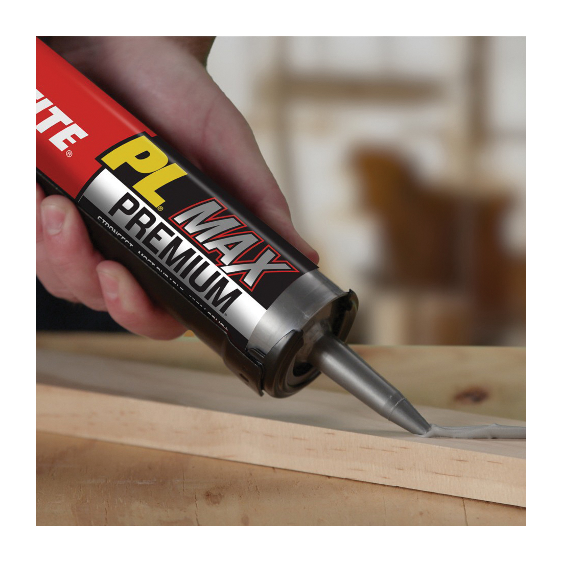 Loctite PL PREMIUM MAX 2292244 Construction Adhesive, Gray, 9 oz Cartridge - 3