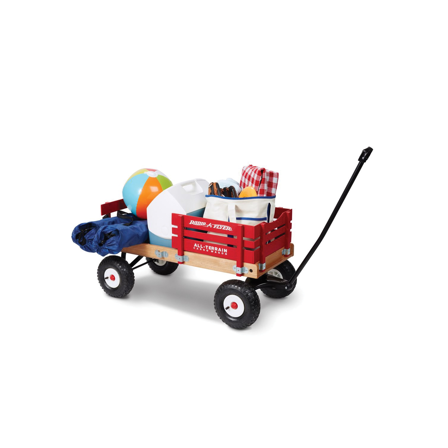 Radio Flyer 29 All-Terrain Cargo Wagon, 200 lb, Red - 2