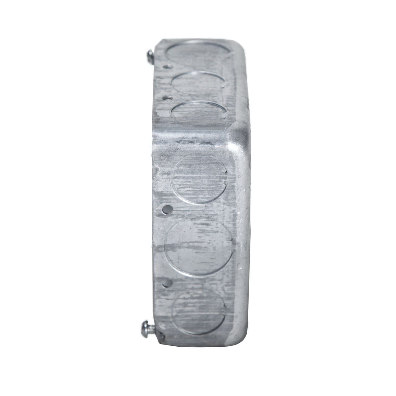 Raco 8192 Switch Box, 2-Gang, 16-Knockout, 1/2, 3/4 in Knockout, Steel, Galvanized, Screw - 3