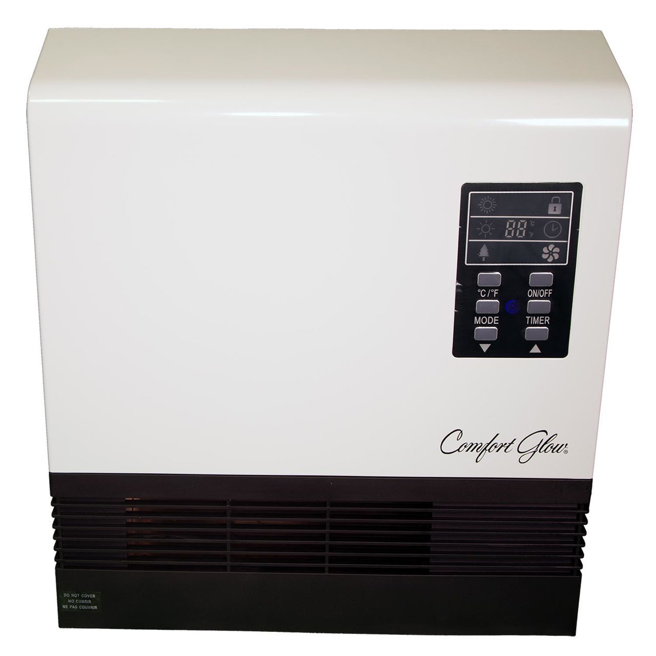 Comfort Glow QWH2100 Comfort Furnace, 15 A, 120 VAC, 1500 W, 5120 Btu, 1000 sq-ft Heating Area, Remote Control - 3