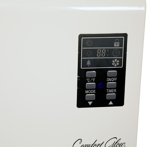 Comfort Glow QWH2100 Comfort Furnace, 15 A, 120 VAC, 1500 W, 5120 Btu, 1000 sq-ft Heating Area, Remote Control - 5
