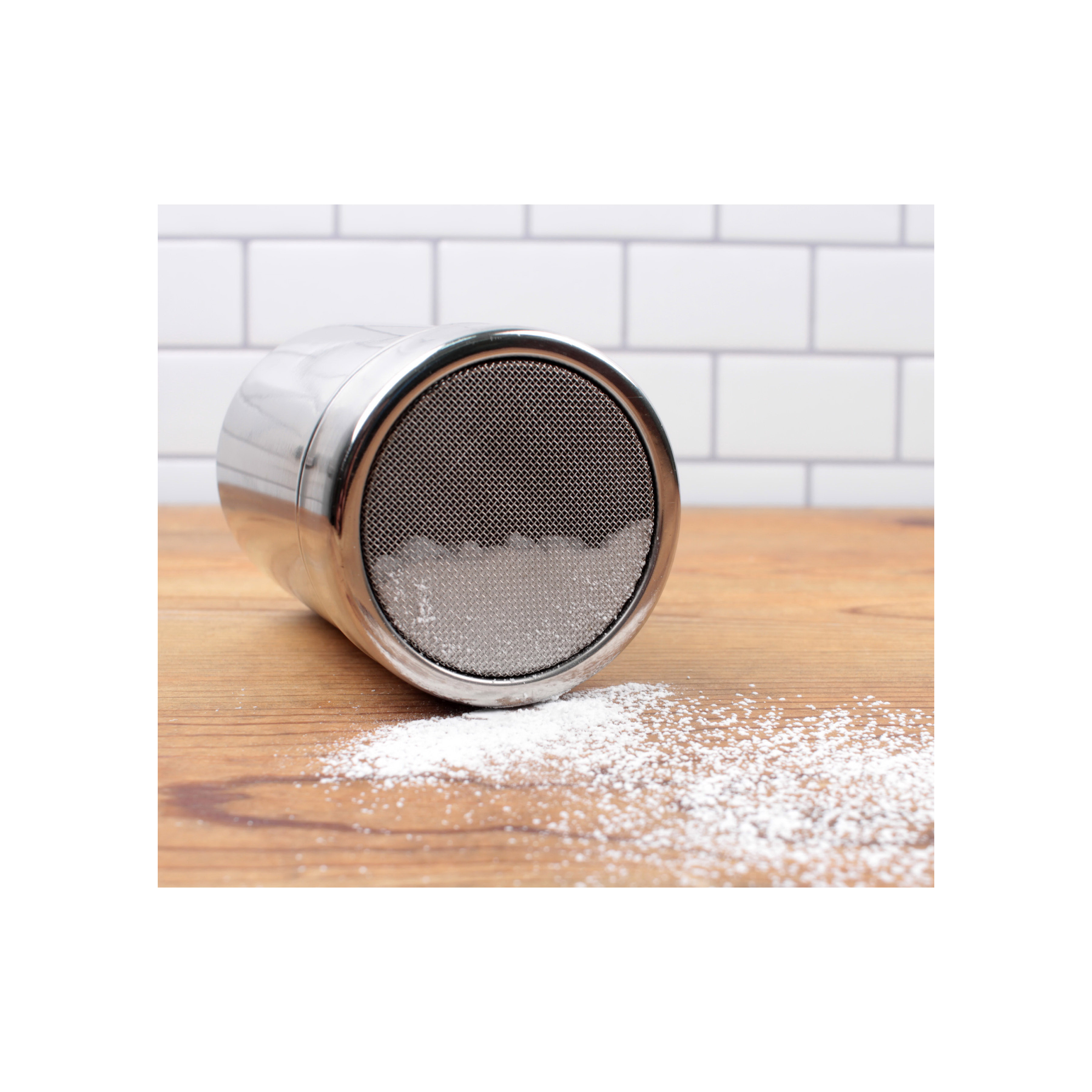 Endurance ST12 Fine Mesh Shaker, 11 oz, Stainless Steel, Gray - 3