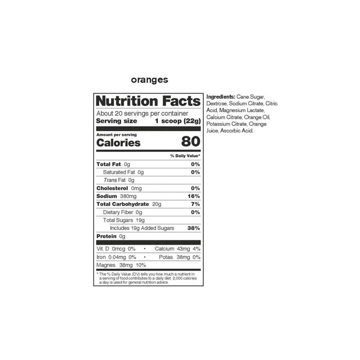 skratch LABS XOB Sport Hydration Drink Mix, Powder, Orange Flavor, 15.5 oz Bag - 3