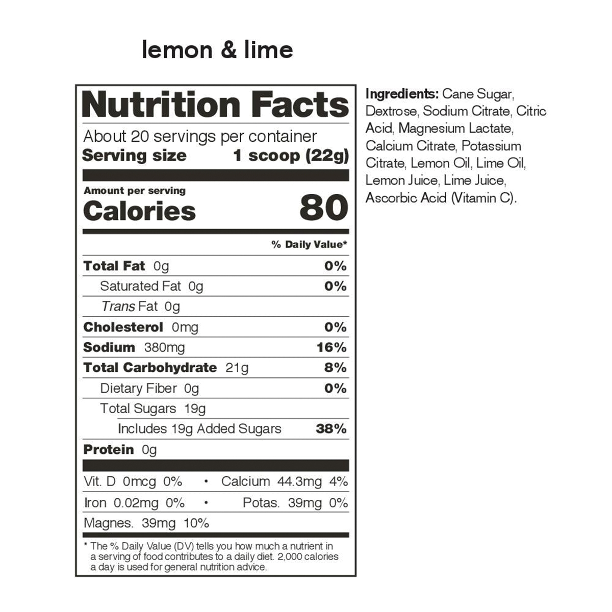 skratch LABS XLLB Sport Hydration Drink Mix, Powder, Lemon, Lime Flavor, 15.5 oz Bag - 4