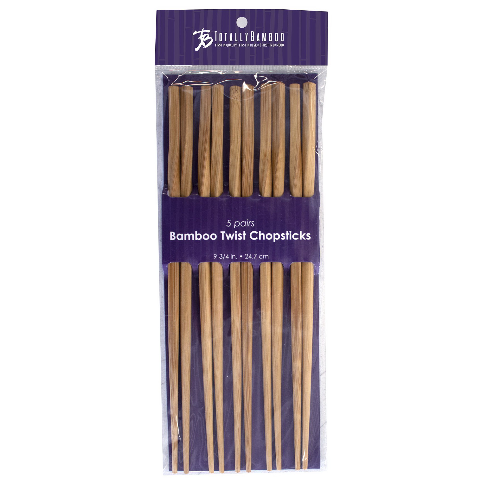 Totally Bamboo 20-2003 Twish Chopstick Set, Bamboo - 4