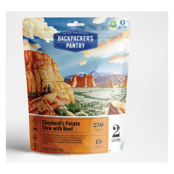Backpacker's Pantry 102405 Shepard's Stew, Potatoes, 5.1 oz - 2