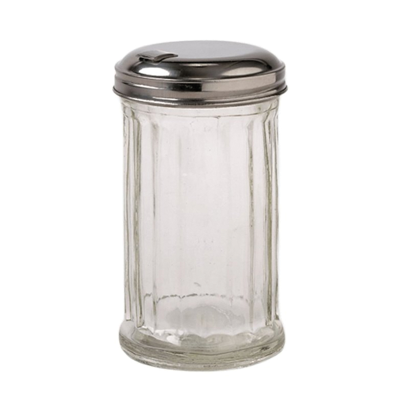 LifetimeBrands 5078603 Sugar Dispenser Pourer, 12 oz Capacity, Glass Container - 1