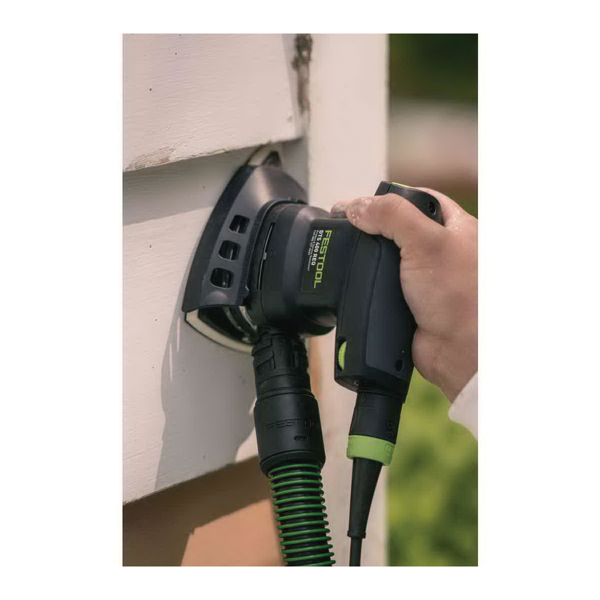 Festool 576061 Finish Delta Sander, 2 A, 4 x 6 in Pad/Disc, StickFix Soft Sander Backing Pad/Disc - 4