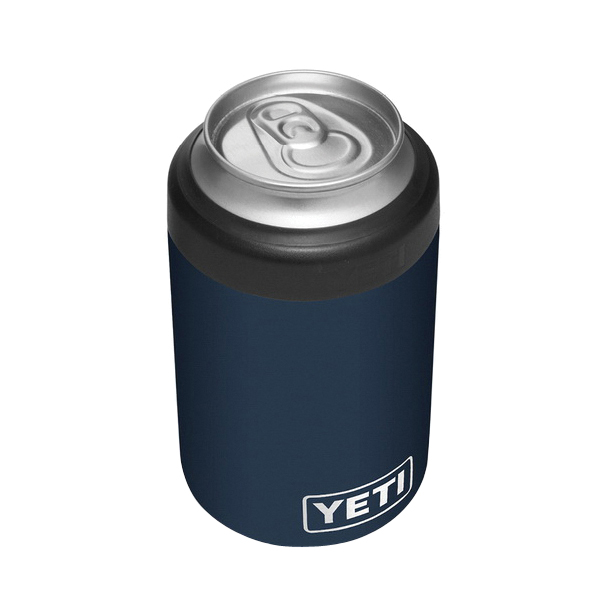 Yeti Rambler Series 21070090061 Colster Can Insulator, 3 in Dia x 4-3/4 in L, 12 oz Can/Bottle, Stainless Steel, Navy - 3