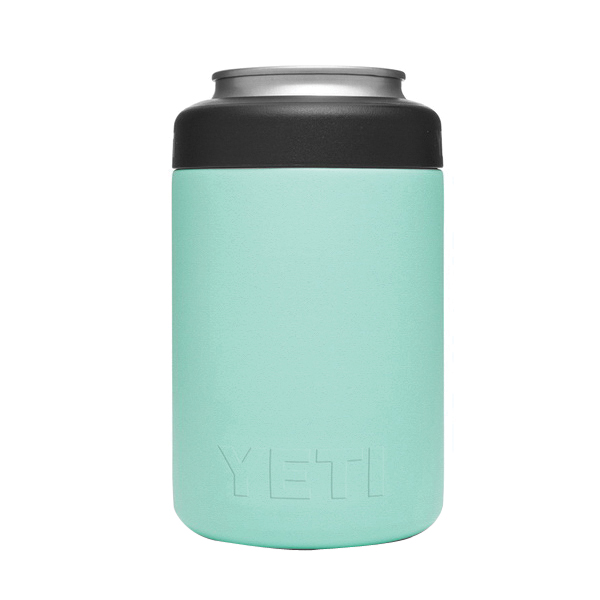 Yeti Rambler Series 21070090062 Colster Can Insulator, 3 in Dia x 4-3/4 in L, 12 oz Can/Bottle, Stainless Steel, Seafoam - 2