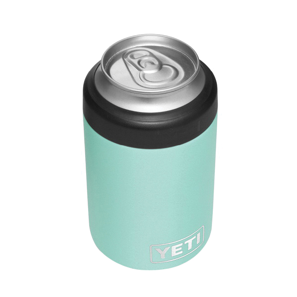 Yeti Rambler Series 21070090062 Colster Can Insulator, 3 in Dia x 4-3/4 in L, 12 oz Can/Bottle, Stainless Steel, Seafoam - 3