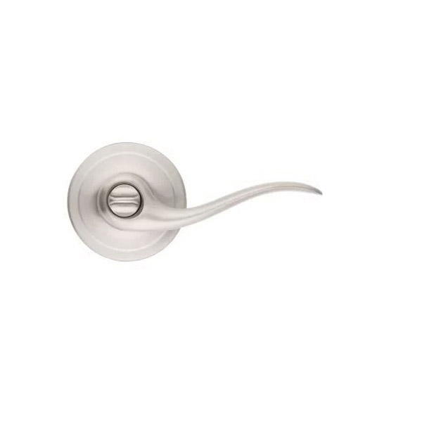 Kwikset Signature Series 730TNL 15 Privacy Lever, Thumbturn Lock, Satin Nickel, Zinc, Residential, Reversible Hand - 3