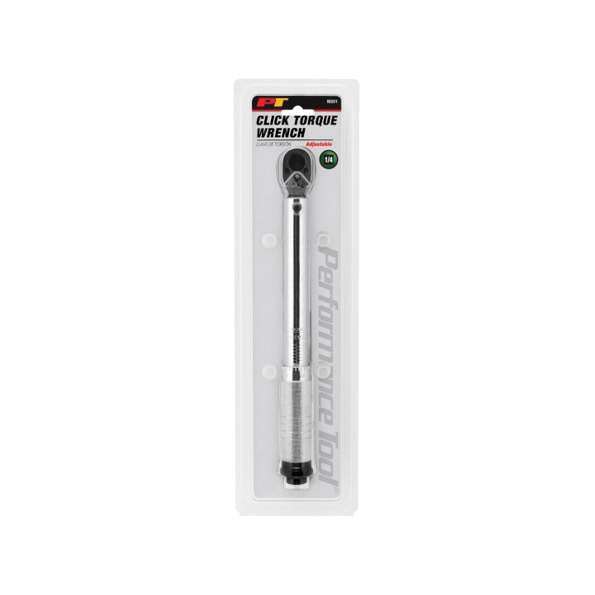 Wilmar Dr. Click Series M201 Torque Wrench, 1/4 in Drive, 20 to 200 in-lb, Steel - 3