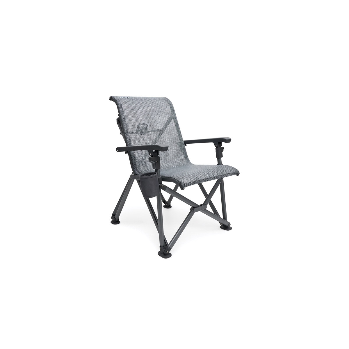Yeti Trailhead Series 26010000043 Camp Chair, 29-7/8 in W, 25-1/8 in D, 36-1/4 in H, Aluminum Frame, Charcoal Frame - 3