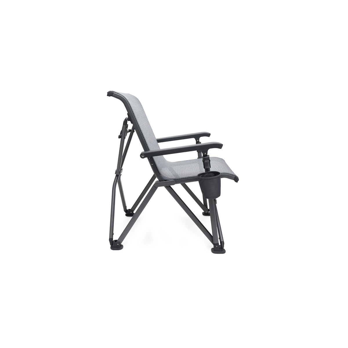 Yeti Trailhead Series 26010000043 Camp Chair, 29-7/8 in W, 25-1/8 in D, 36-1/4 in H, Aluminum Frame, Charcoal Frame - 4