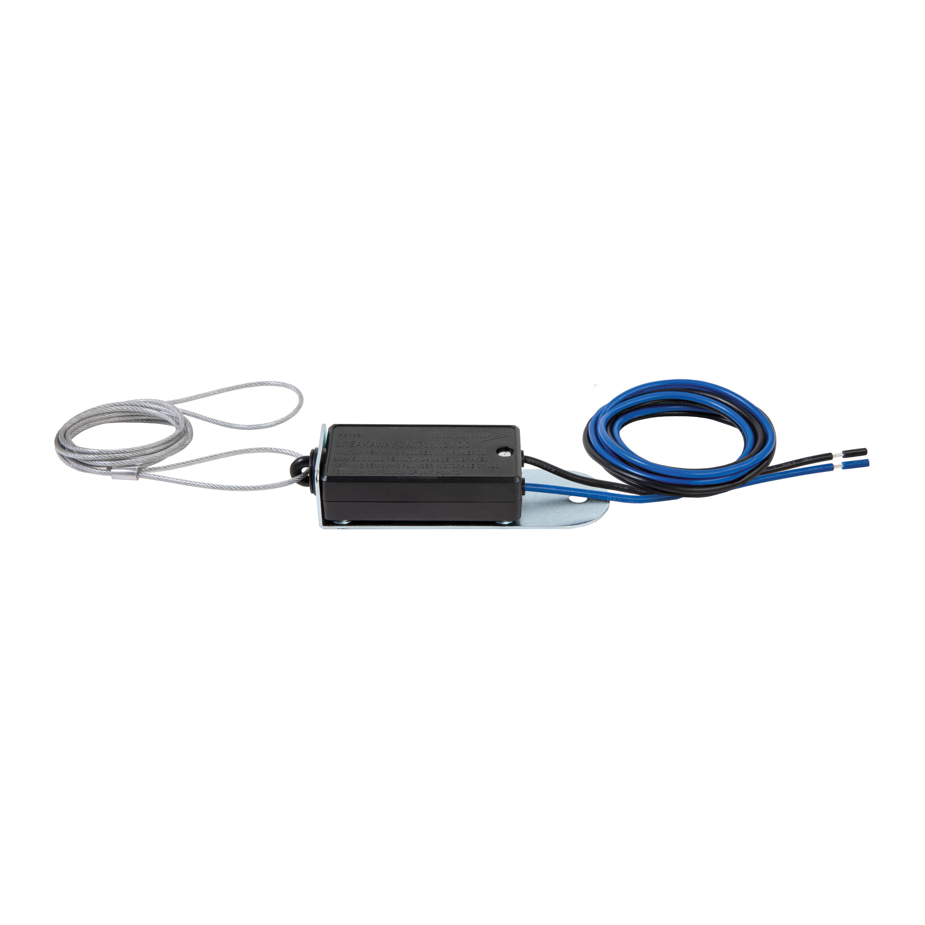 Curt 52011 Break Away Switch, Metal/Nylon, Silver, For: CURT Soft-Trac 1 and Soft-Trac 2 Breakaway Kits - 3