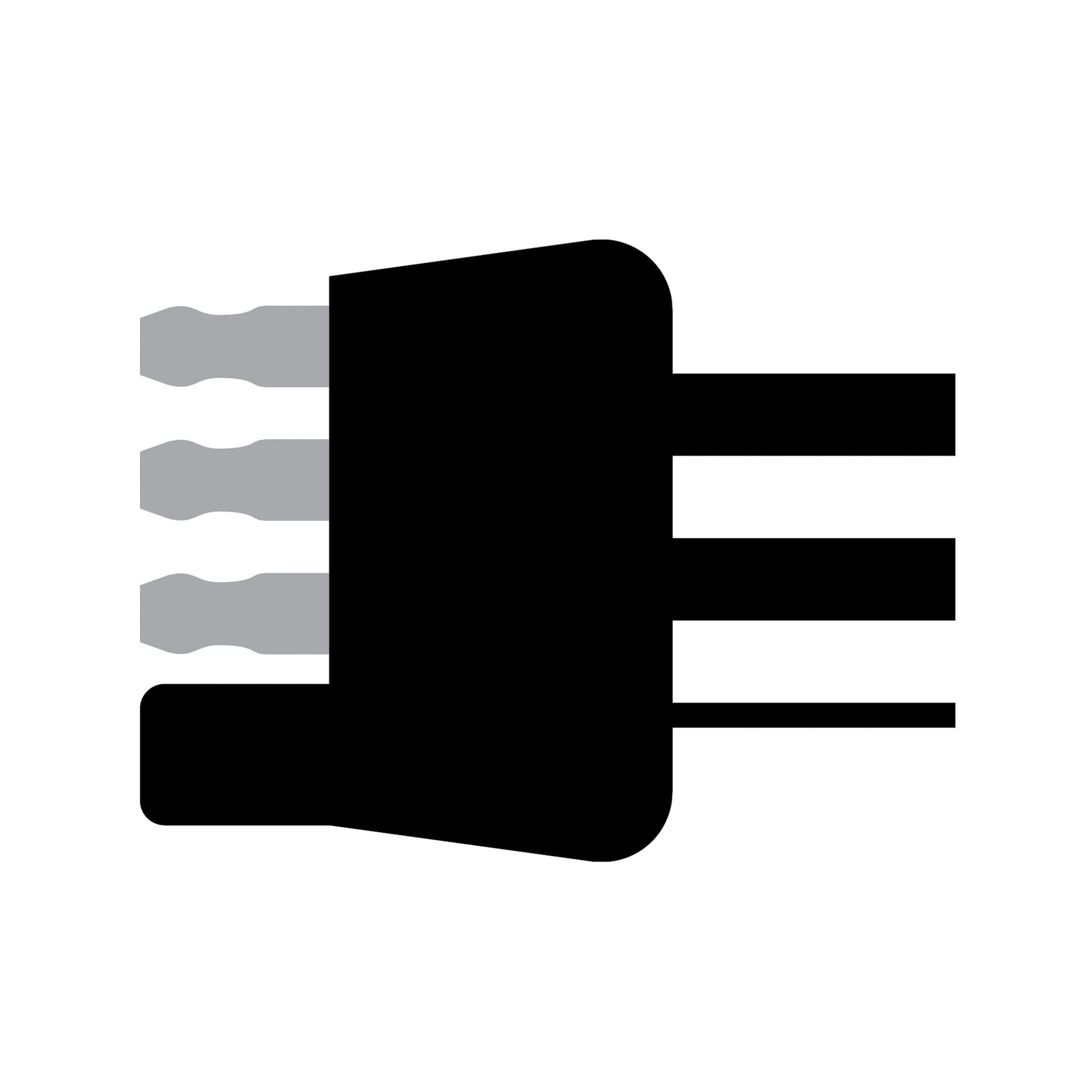 Curt 58031 Connector Plug with 12 in Wire - 4