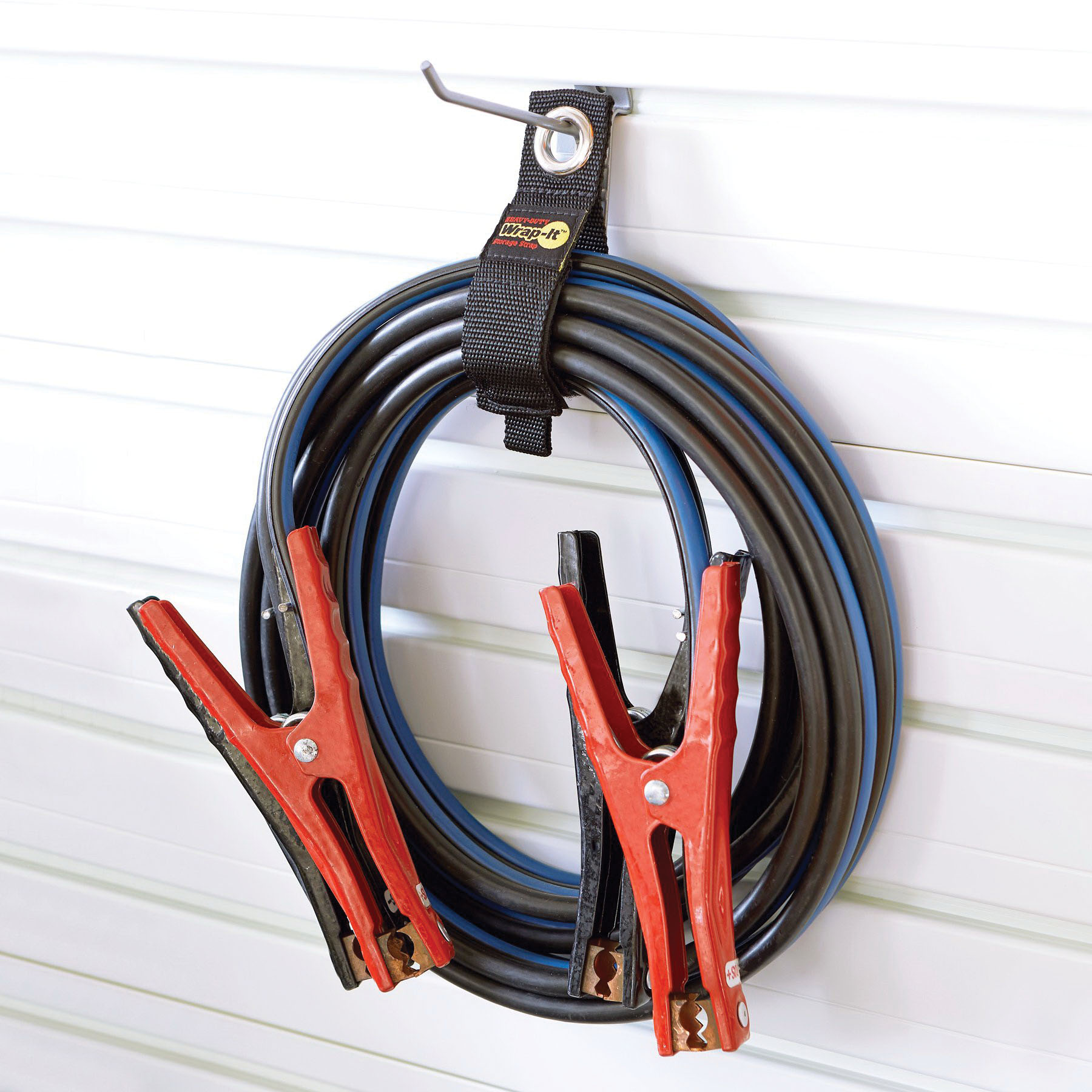 Wrap-It Storage 103-20BX Medium Storage Strap, 2.9 in Dia, 1-1/2 in W, 10 in L, Polypropylene, 50 lb Working Load - 4