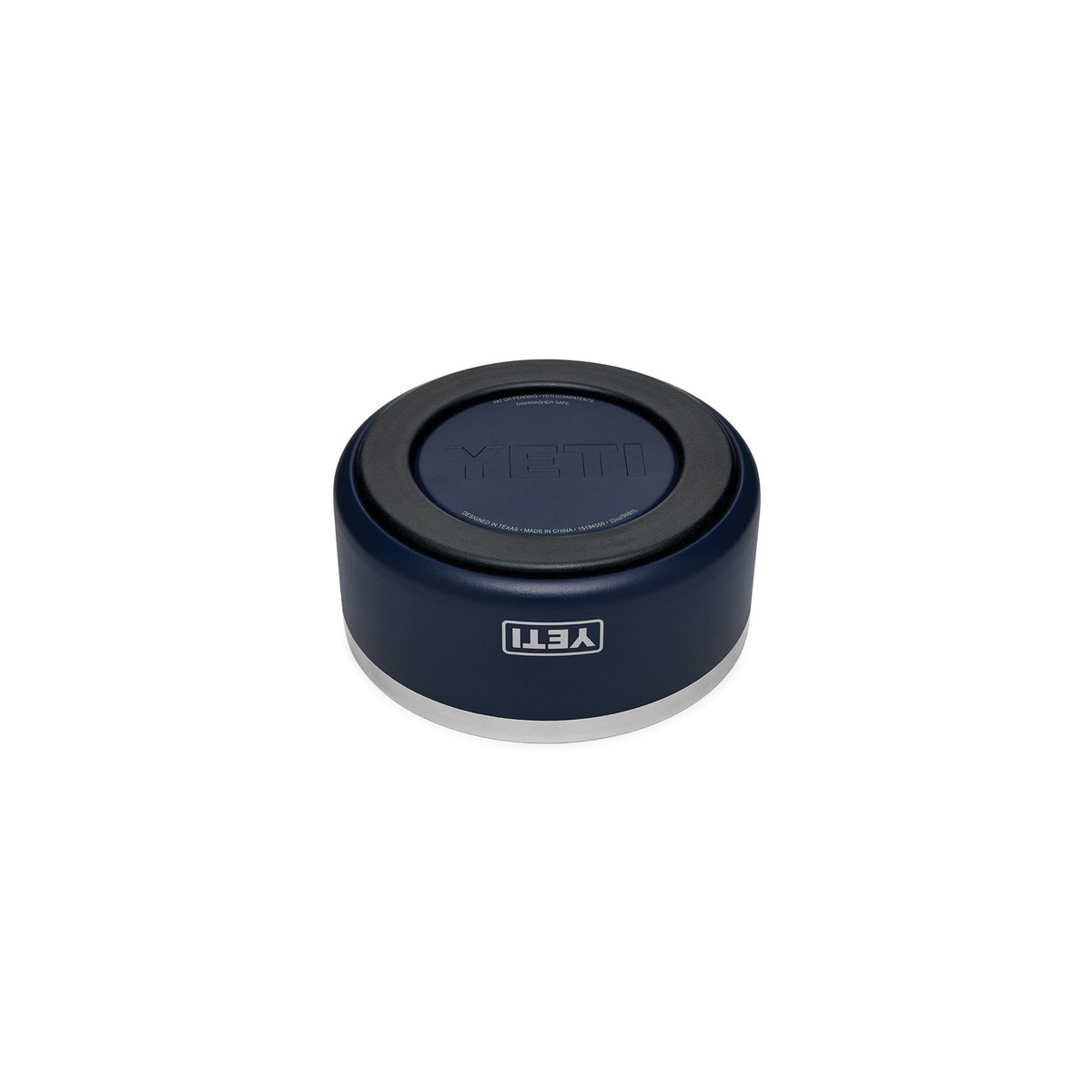 Yeti Boomer Series 21071499971 Dog Bowl, 6-4/5 in Dia, 4 Cups Volume, Stainless Steel, Navy - 4