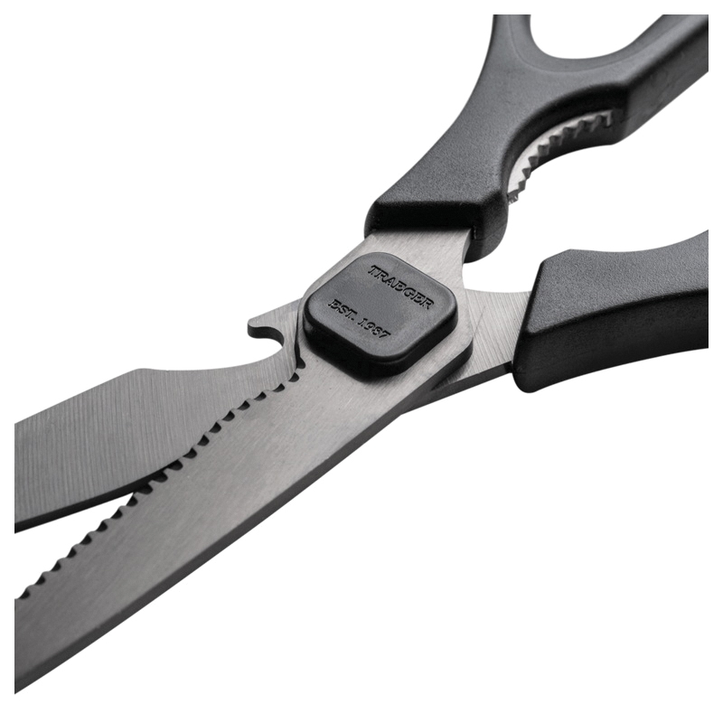 Traeger BAC535 BBQ Shear, 2 cm W Blade, Stainless Steel, Non-Slip Grip Handle, 25 cm OAL - 4