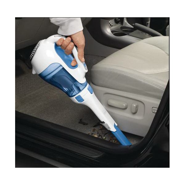 Black+Decker dustbuster HHVI320JR02 Handheld Vacuum, 10.8 V Battery, Lithium-Ion Battery, 2 Ah, Magic Blue Housing - 4