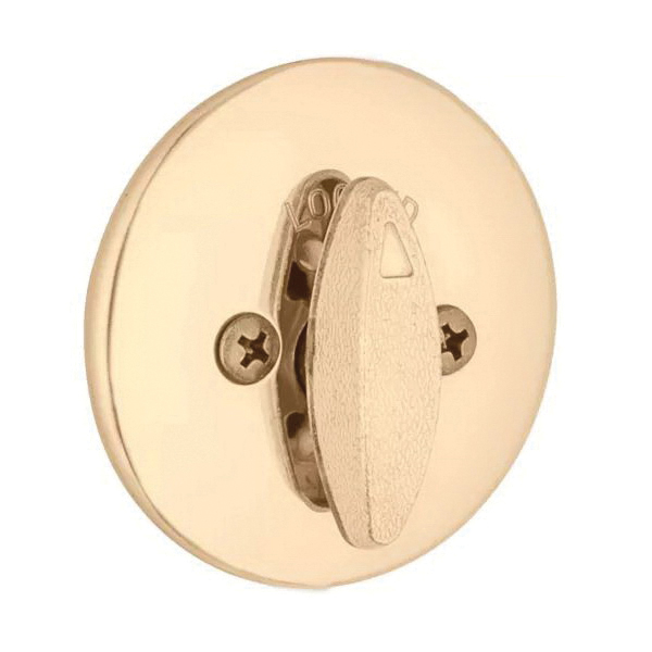 Kwikset 660 Series 660 3 Deadbolt, 3 Grade, Different Key, Polished Brass, 2-3/8, 2-3/4 in Backset, KW1 Keyway - 2